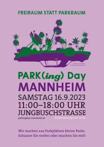 Parking Day 2023 Jungbusch Mannheim