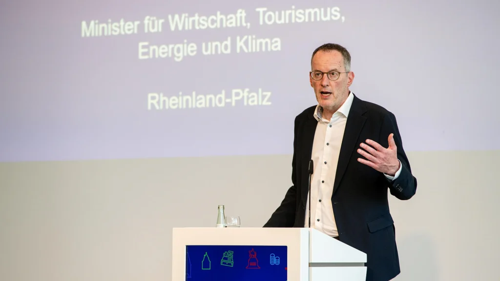 Michael Ebling, Minister für Wirtschaft, Tourismus, Energie und Klima Rheinland-Pfalz